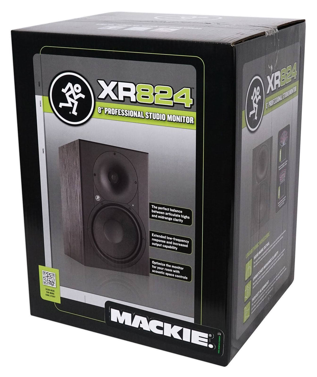 Powered Studio Monitor with Mic Mount Headphones Cables R871252