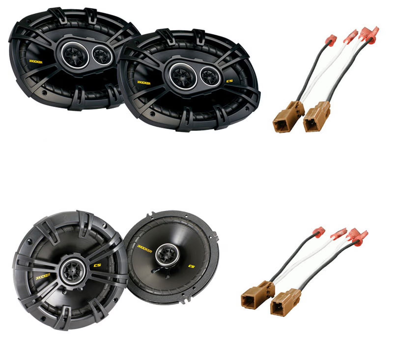 6.5" 6x9" Speakers & Replacement Harness X605419