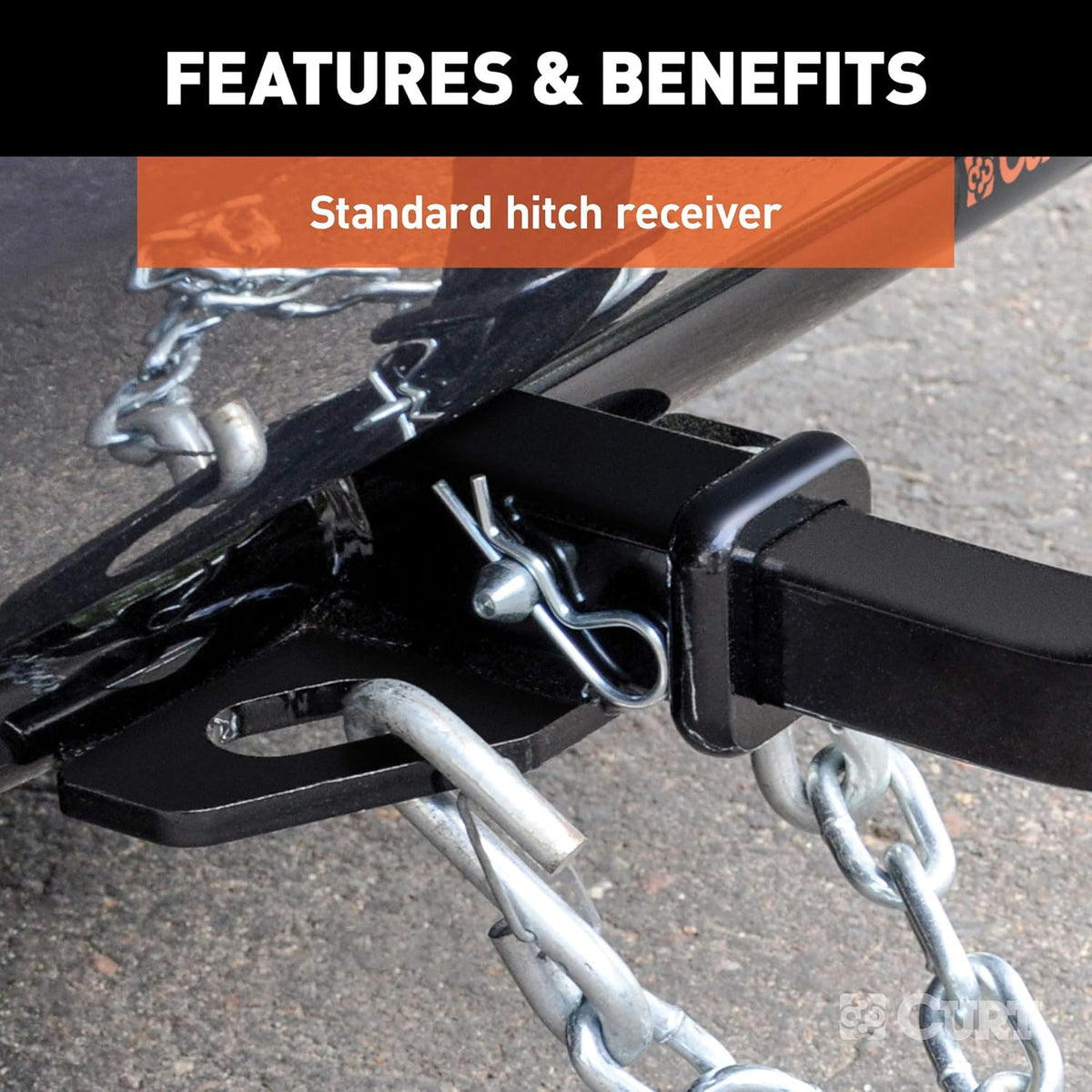 Class 2 Trailer Hitch, 1-1/4-Inch Receiver W597