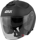 Black Solid Color Jet Helmet, Size M H763339