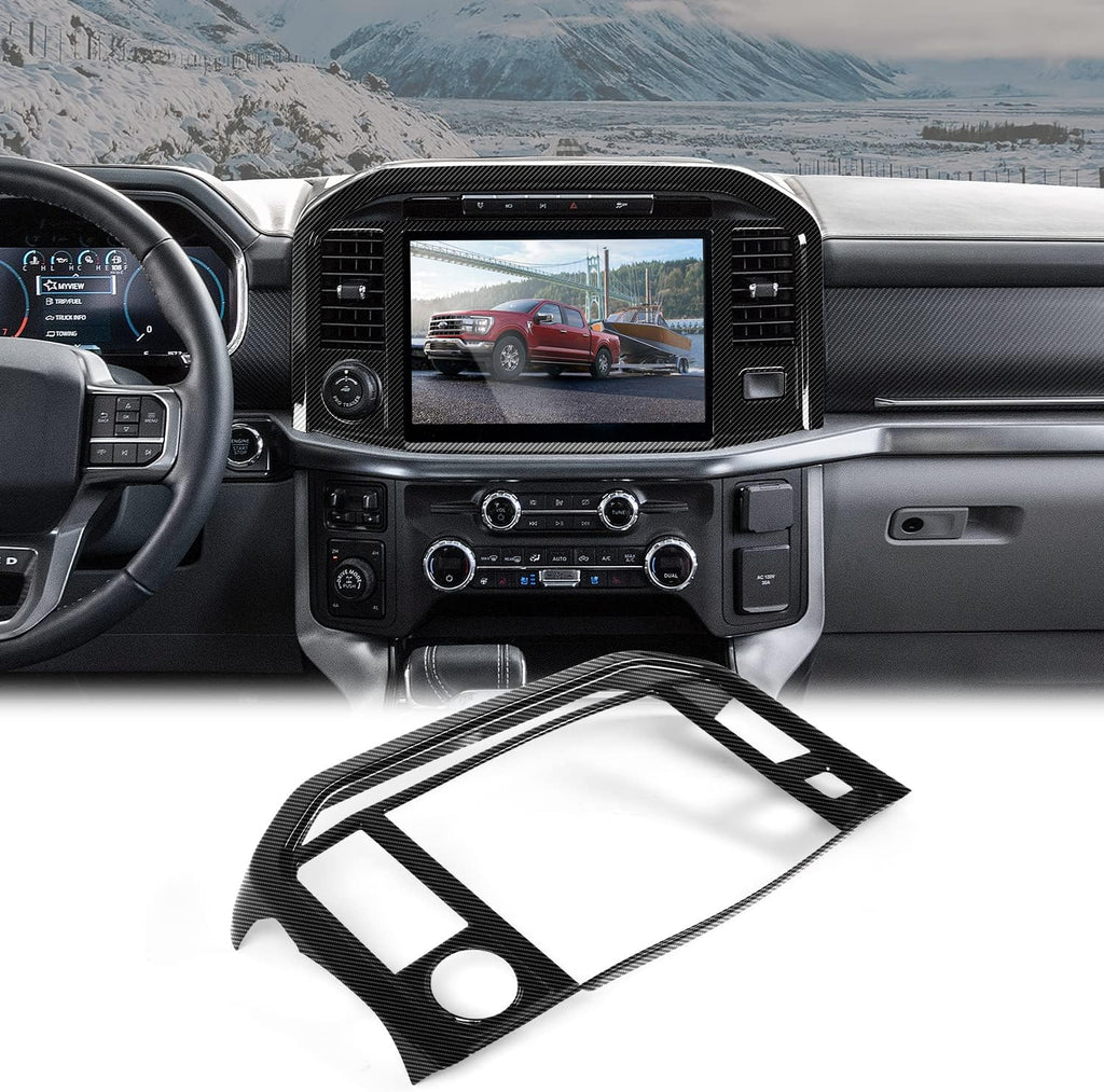 Red Center Console Dashboard Navigation Panel Cover C334
