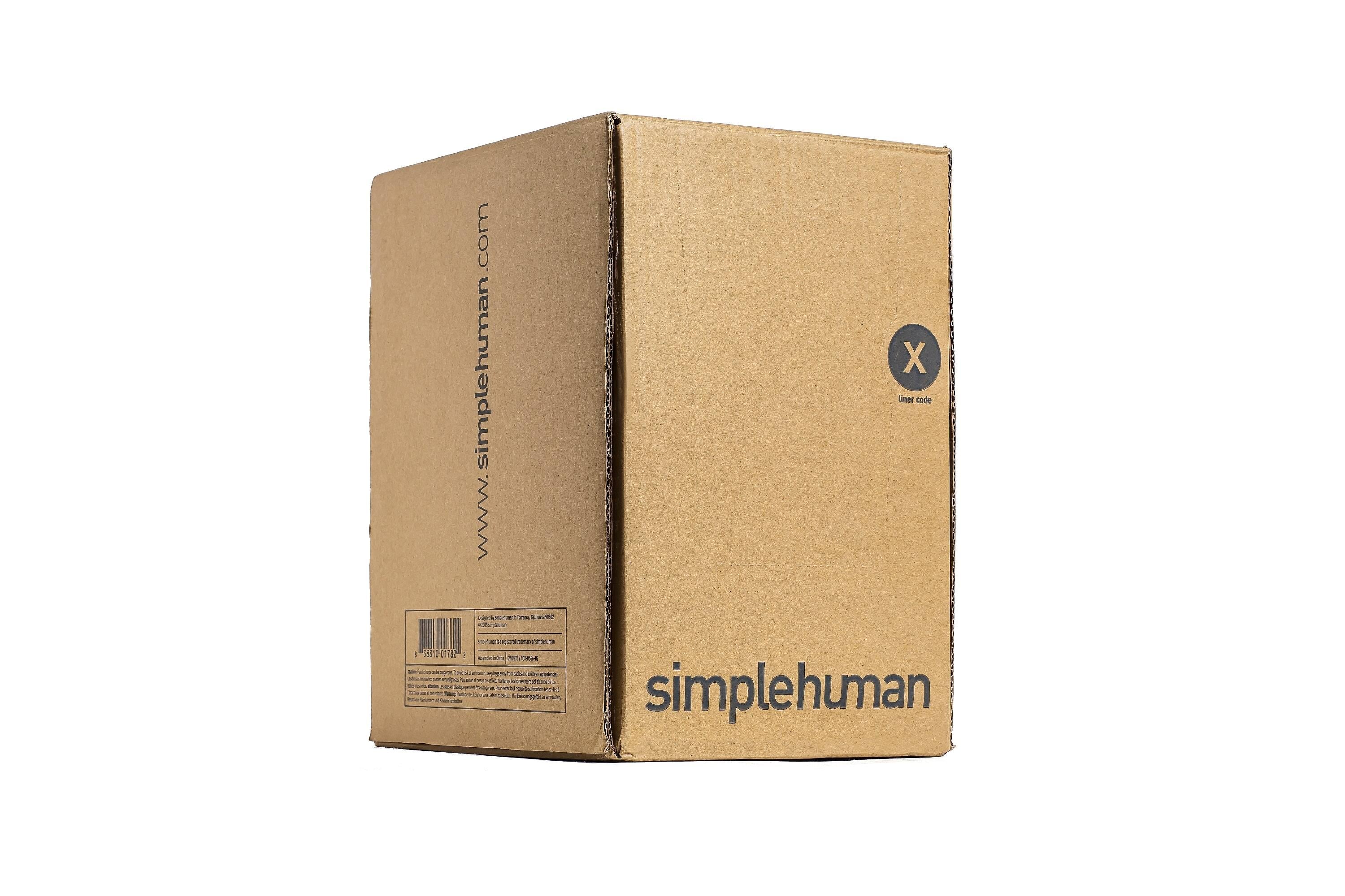 White 80 L Trash Can Liner P64784