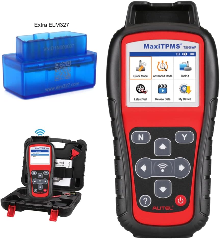 TS508WF WiFi TPMS Relearn Tool with OBD2 Code Reader N490