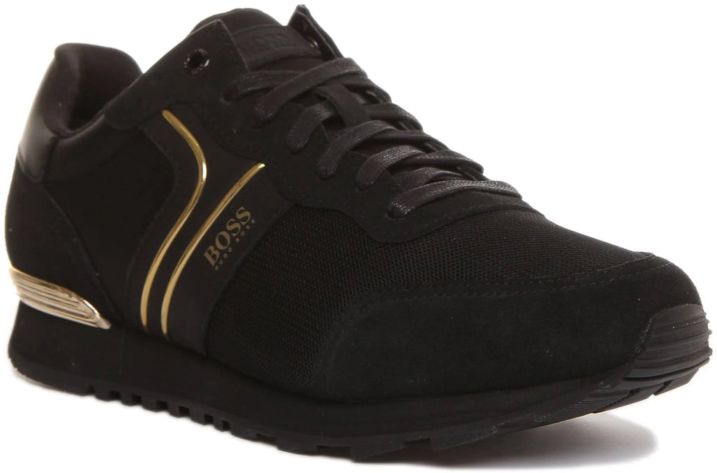 Black Parkour Runn Trainers M9297