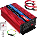 1000 Watt Pure Sine Wave Power Inverter 12V DC to 110V AC Wireless Remote Control R138