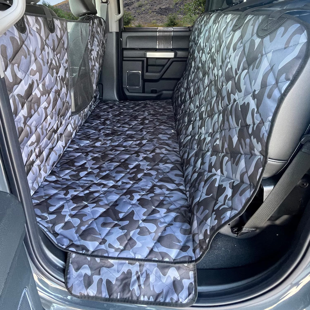 Floor Hammock for Crew Cab Trucks (Black, Passenger Side Split) C695