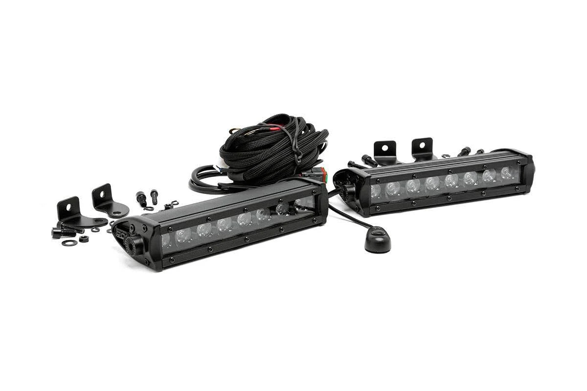 8-Inch Black Series Cree LED Light Bars (Pair) Z9837