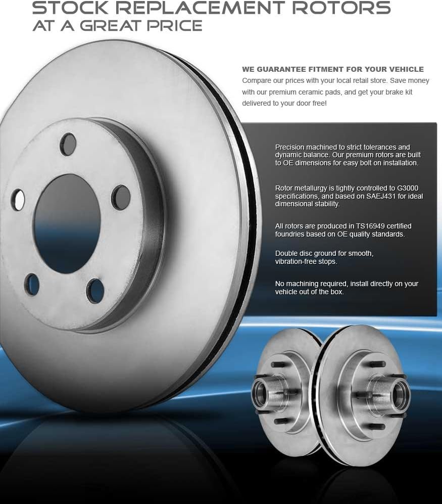350 mm Brake Rotors Set P560231