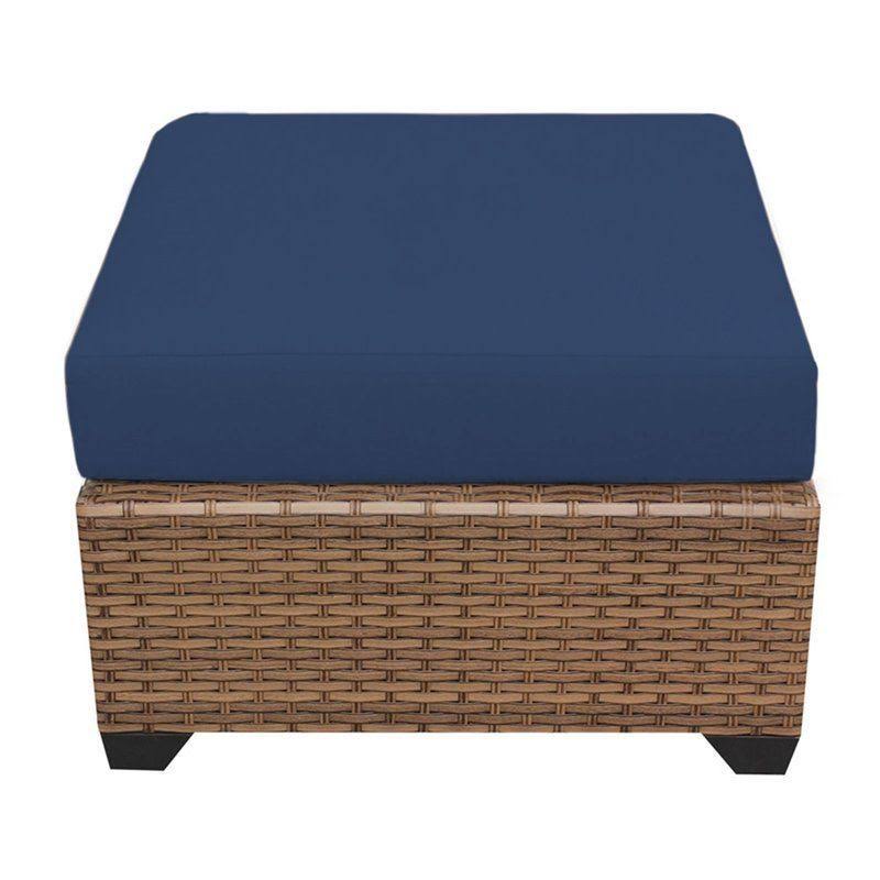 Navy Patio Ottoman R92376