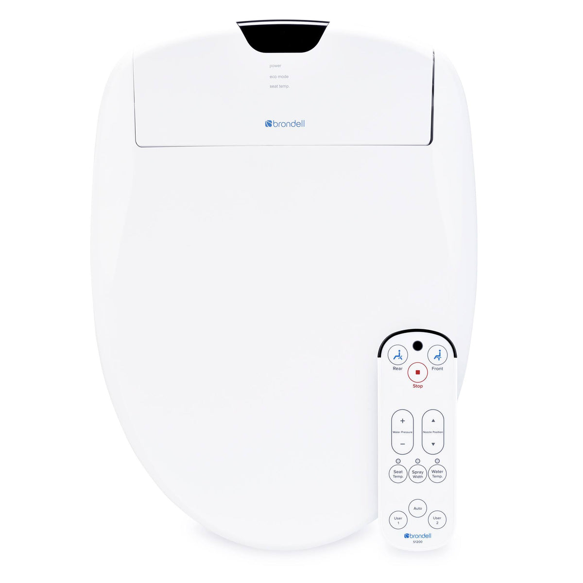 White Round Bidet Toilet Seat B975146