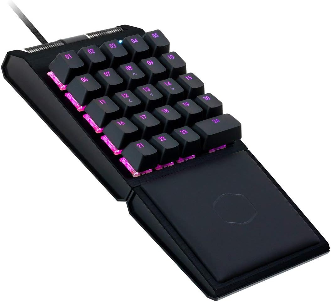 Pure Black Gaming Mechanical Keyboard with RGB Back Lighting, Full Pack of 2 S1698