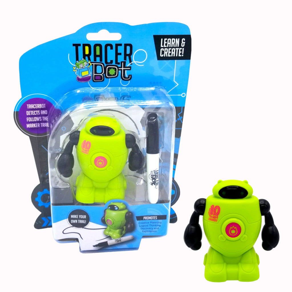 Green Mini Inductive Robot Stem Toy S46874