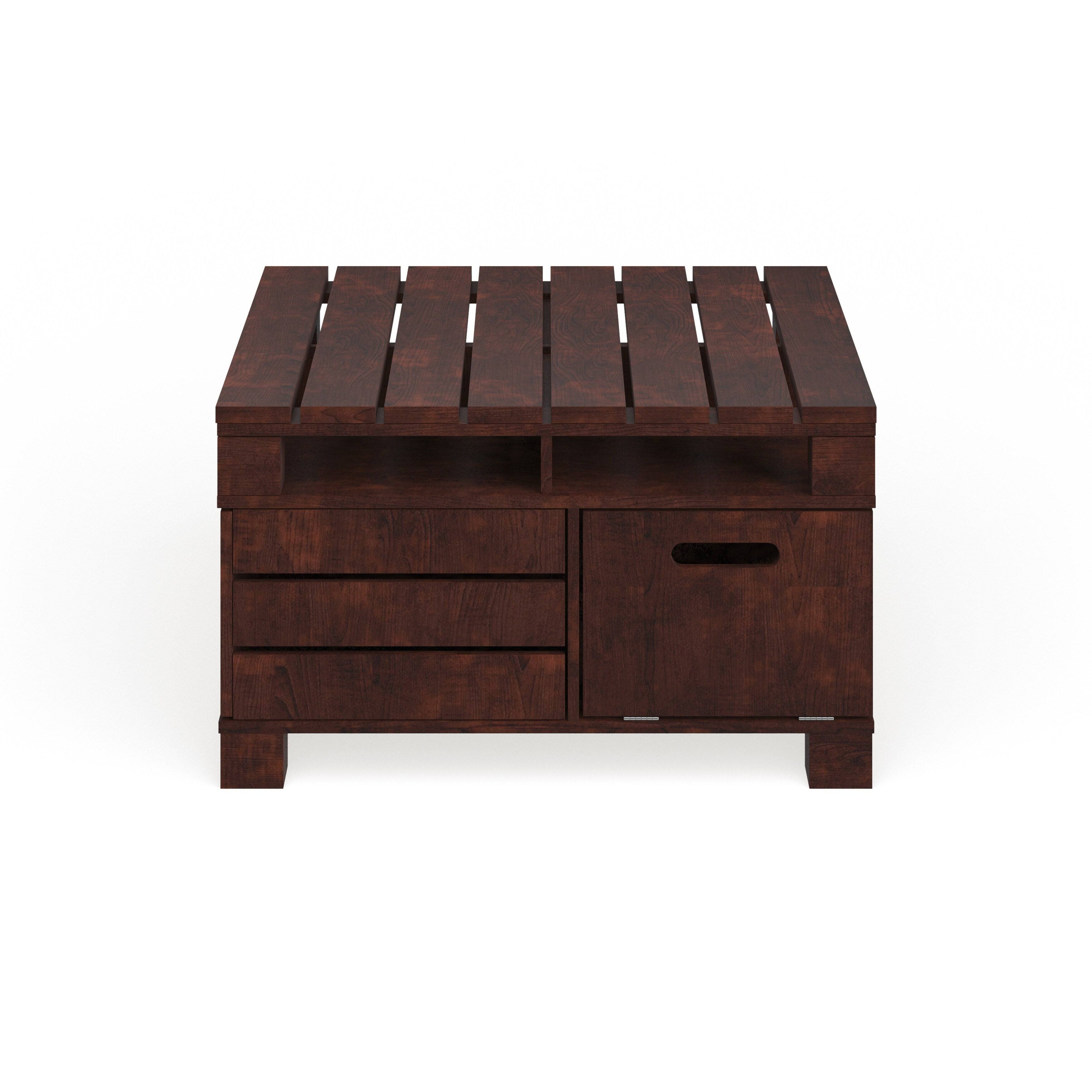 Black Storage Coffee Table X111365