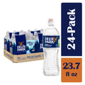 24 Pack Natural Spring Water 23.7 oz Plastic Bottles M38475