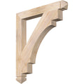 Douglas Fir Arts & Crafts Smooth Bracket U835
