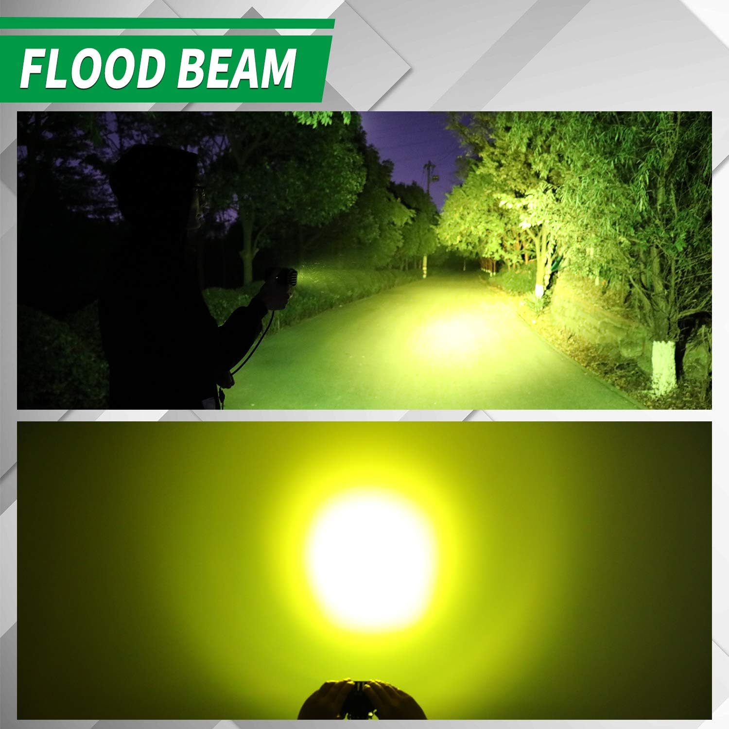 Yellow LED Fog Lights 2PCS Work Light Pods A7577