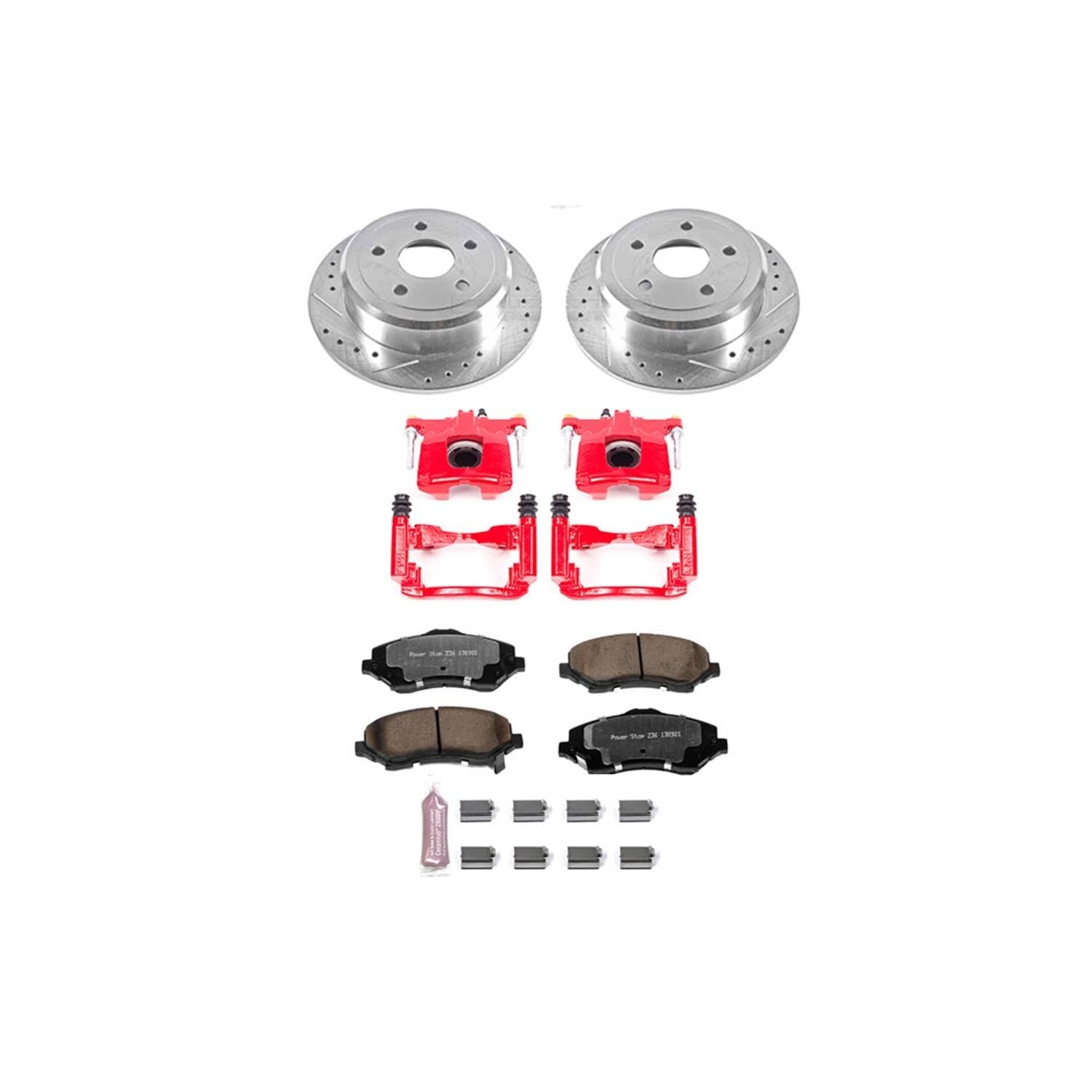 Rear Z36 Truck and Tow Brake Kit with Calipers R548