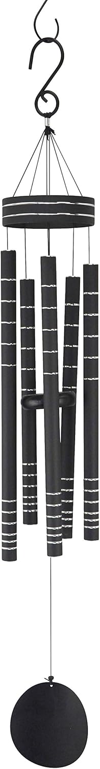 Silver & Grey Aluminum Wind Chime, 40-Inches, Pack of 2 V68073