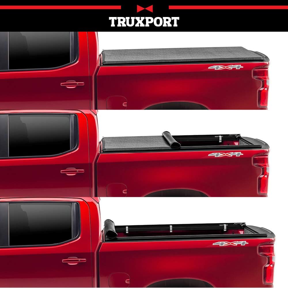 Soft Roll Up Truck Bed Tonneau Cover S113