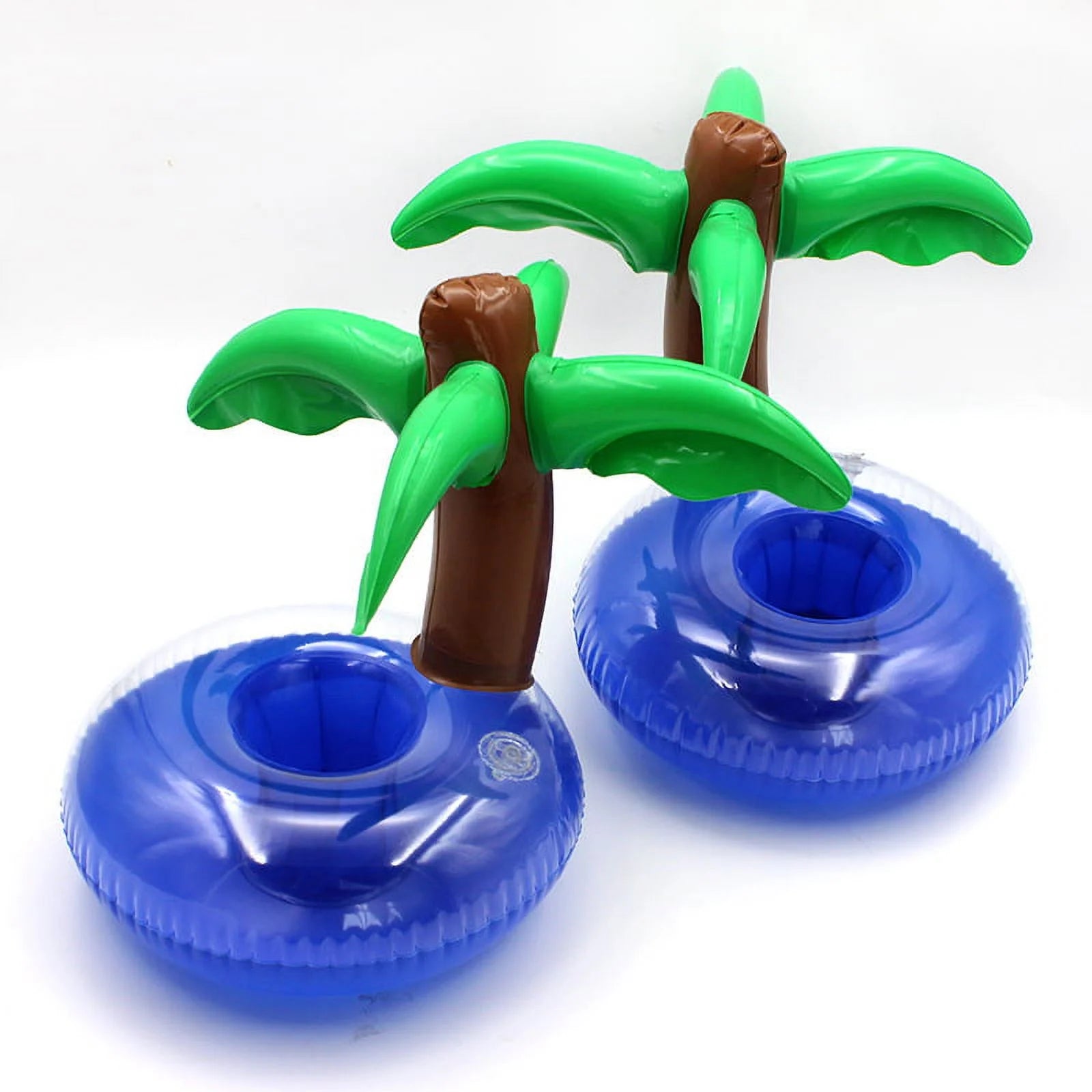 6 Pack Inflatable Cup Holders with Air Pump T31132