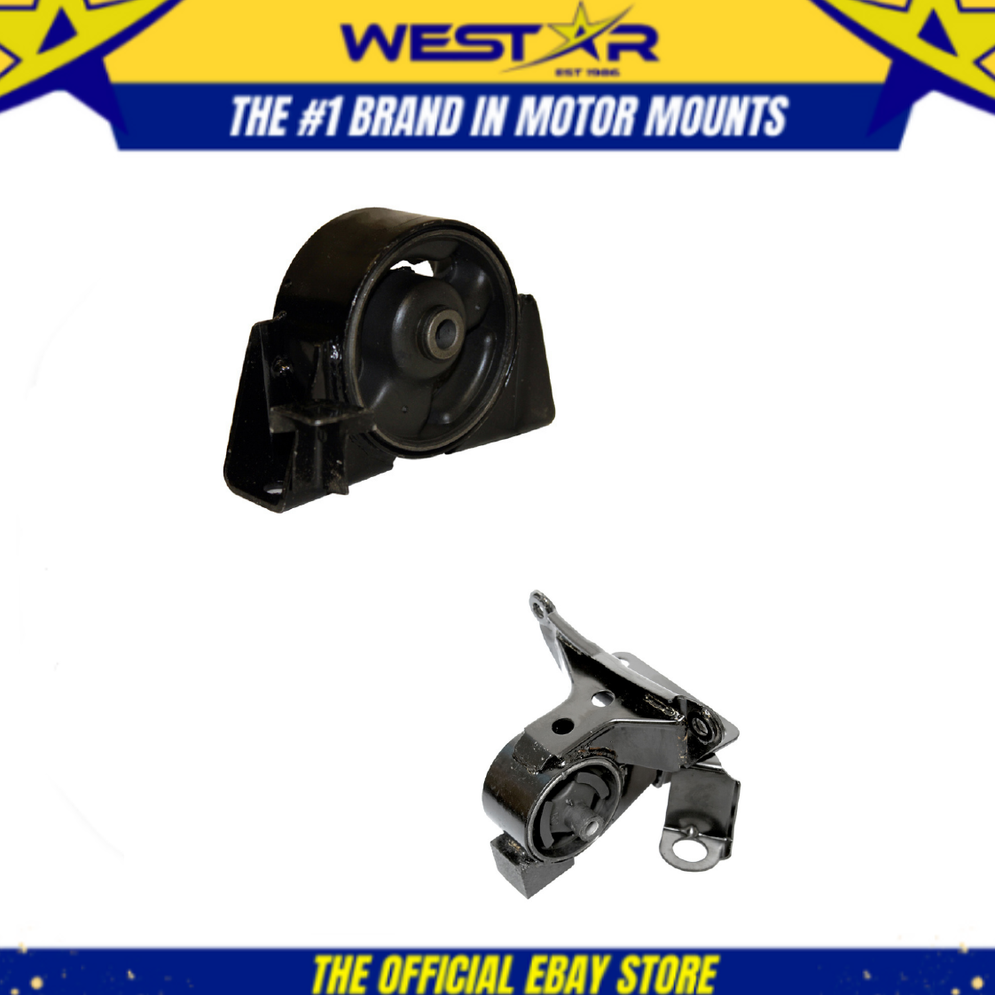 2PCS Motor & Trans Mount Set for 2005-2006 Nissan X-Trail 2.5L A243