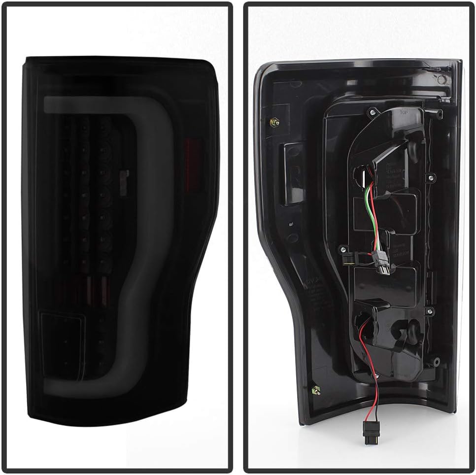 Black Smoke Full LED Tail Lights Brake Lamps Z571941