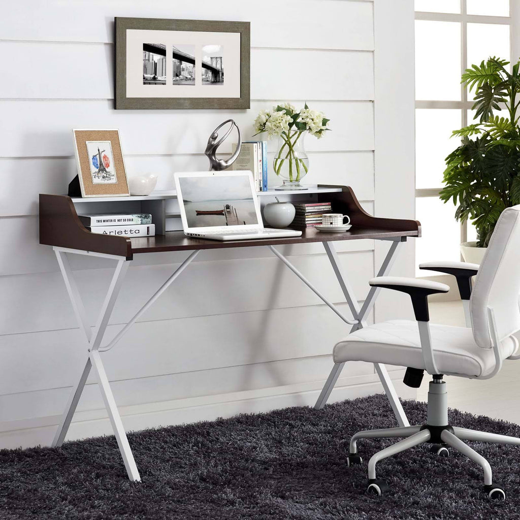 Walnut Office Desk Y9536