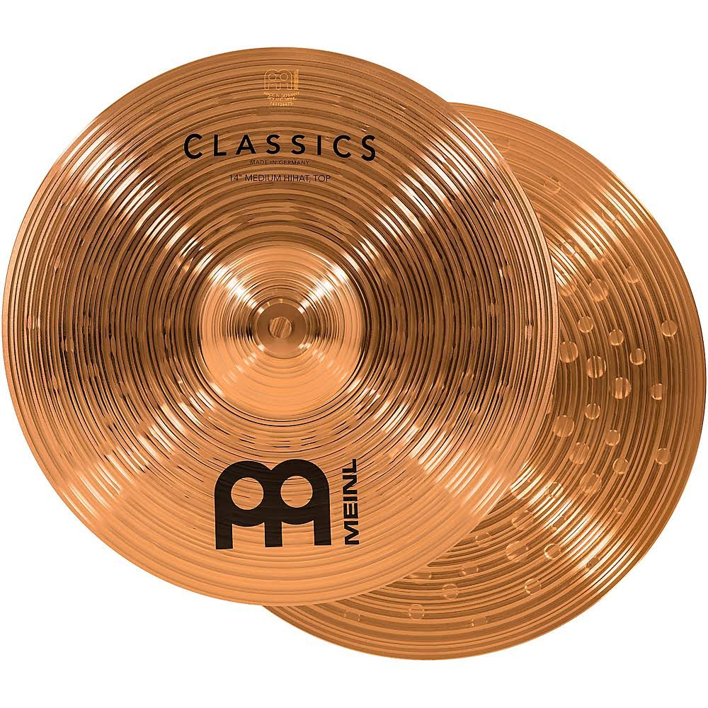 14 in. Medium Hi-Hat Cymbals G6054