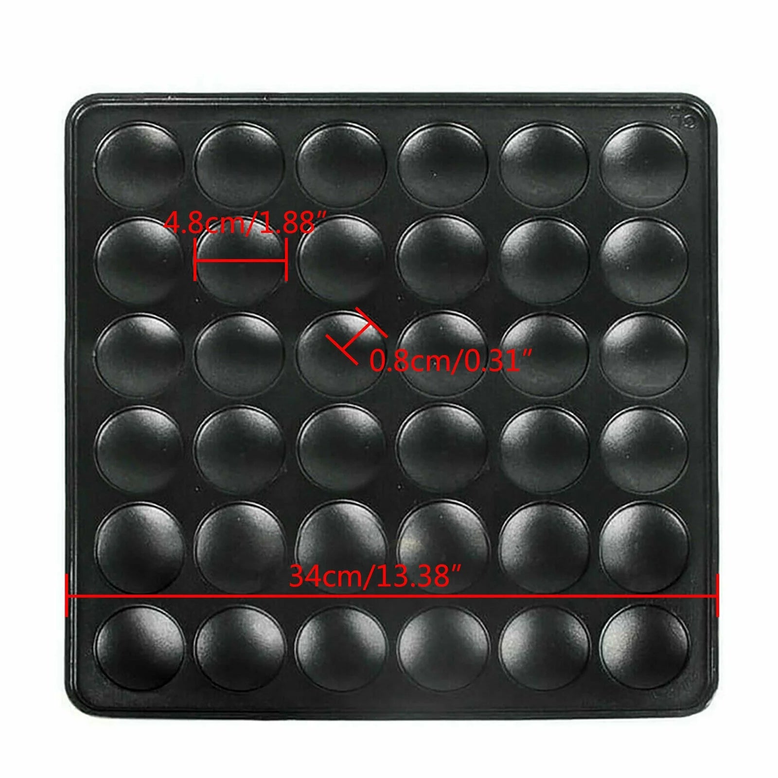 36Pcs Nonstick Mini Dutch Pancake Maker E592
