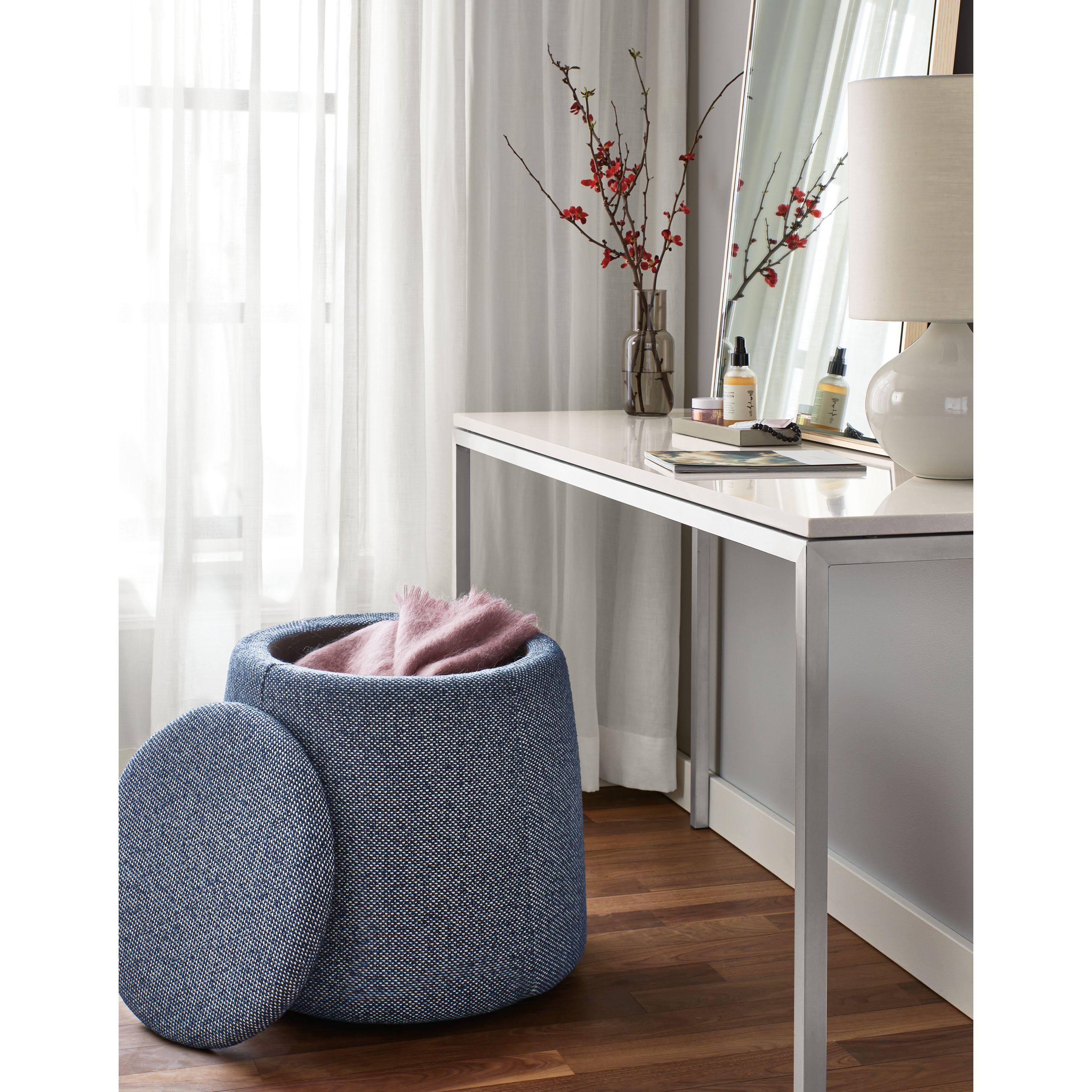 Cherry Top Console Table with White Base C99484