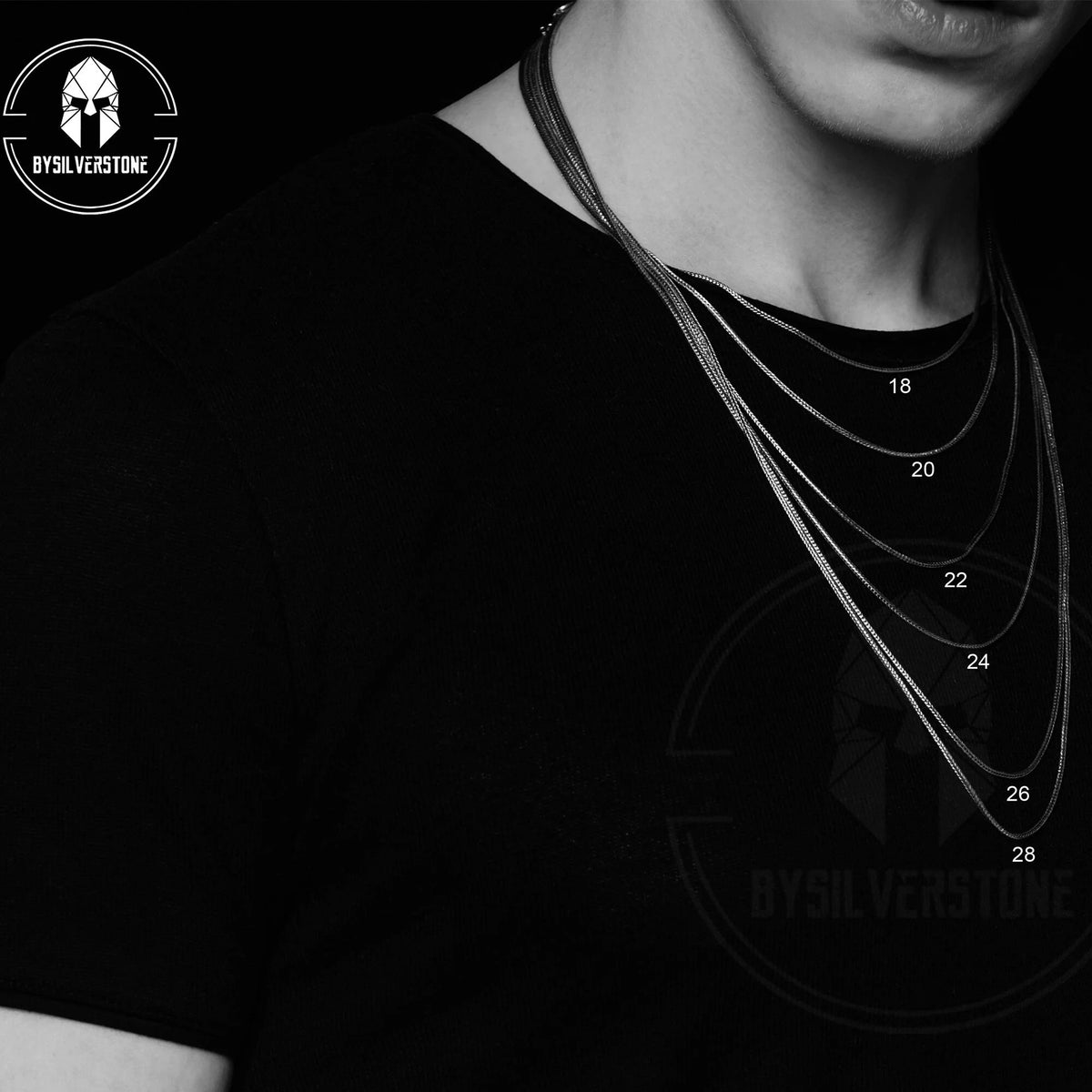 Silver Archangel Michael Cross Pendant Necklace Y17703