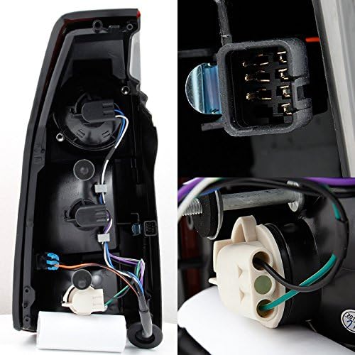 Red Clear Rear Tail Light Replacement G160