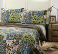 California King Lightweight Cotton Reversible Bedspread Set G39455