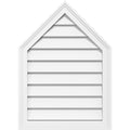 Peaked Top Surface Mount PVC Gable Vent U795