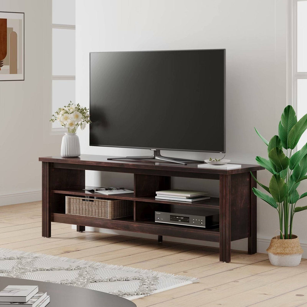 Walnut/Oak Wood TV Stand O1393