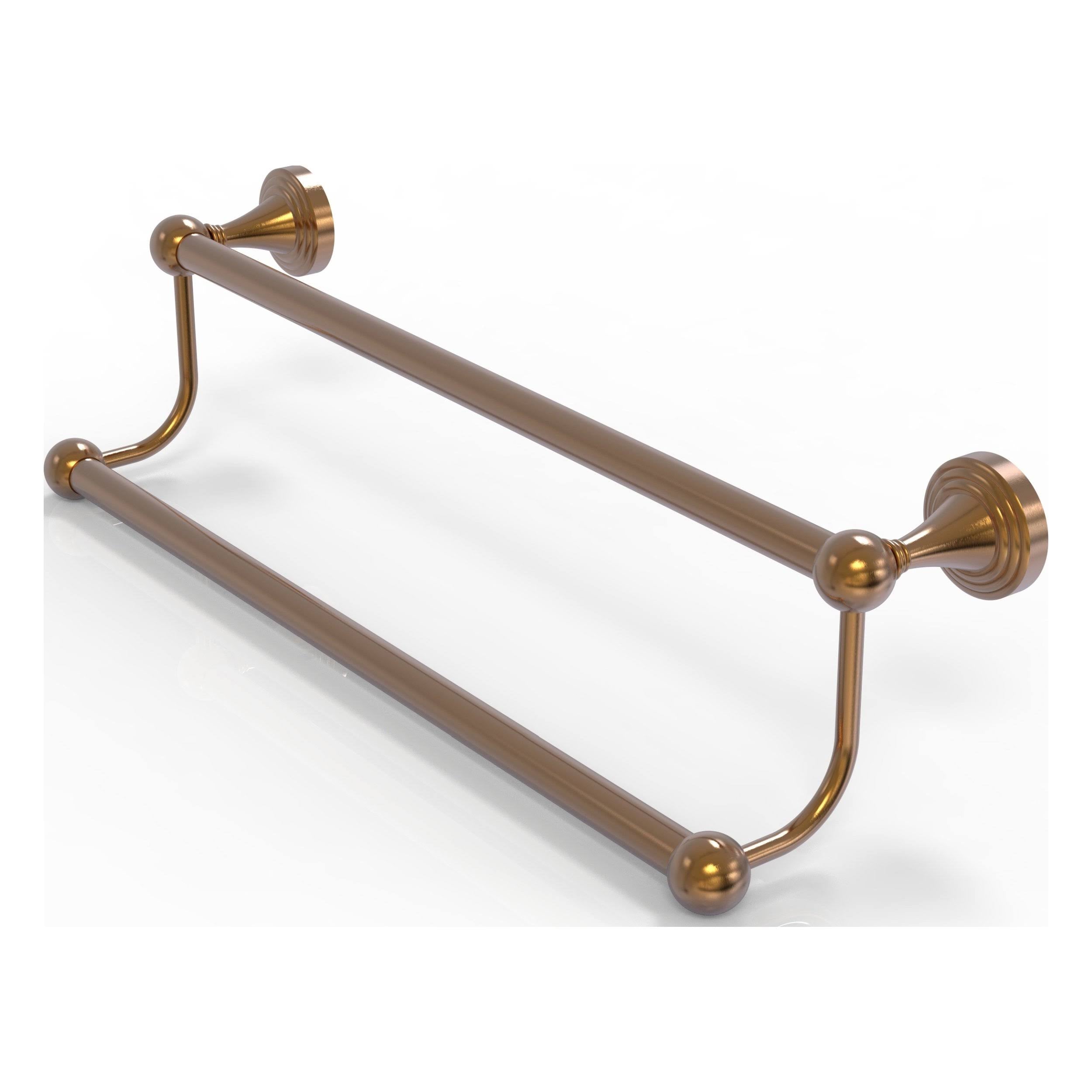 36 in. Double Towel Bar Brushed Bronze Q246942