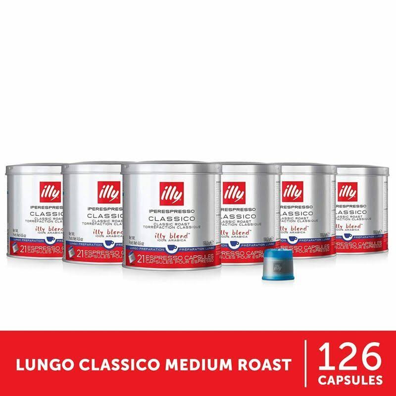 126 Ct Medium Espresso Coffee Capsules L36204