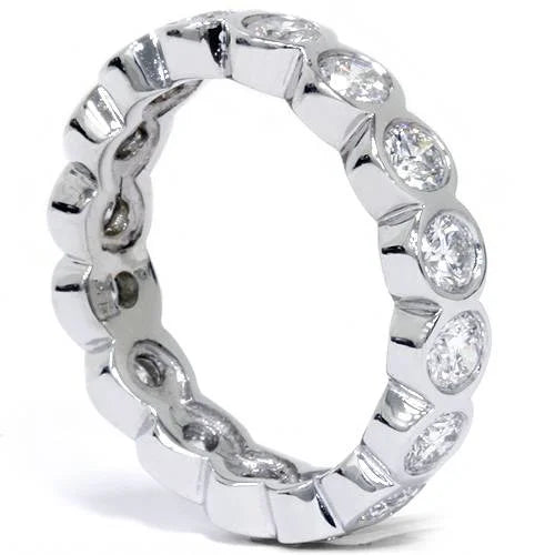 14k White Gold Diamond Eternity Ring S813956