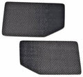 Carbon Fiber Gray Trunk Spoiler Wing Side Plate O7073