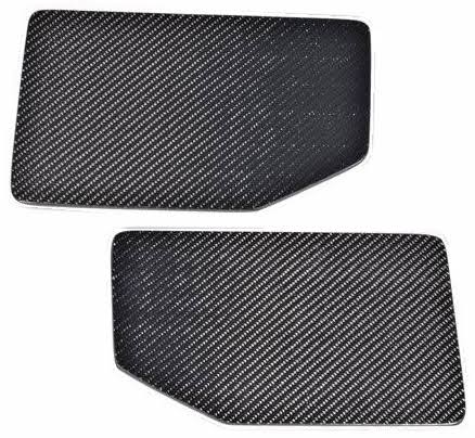 Carbon Fiber Gray Trunk Spoiler Wing Side Plate O7073