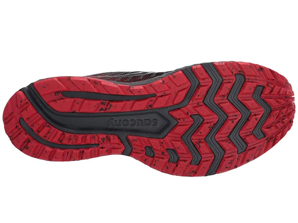 Men's Saucony Guide 13 TR Black/Red 7.5 D U977687