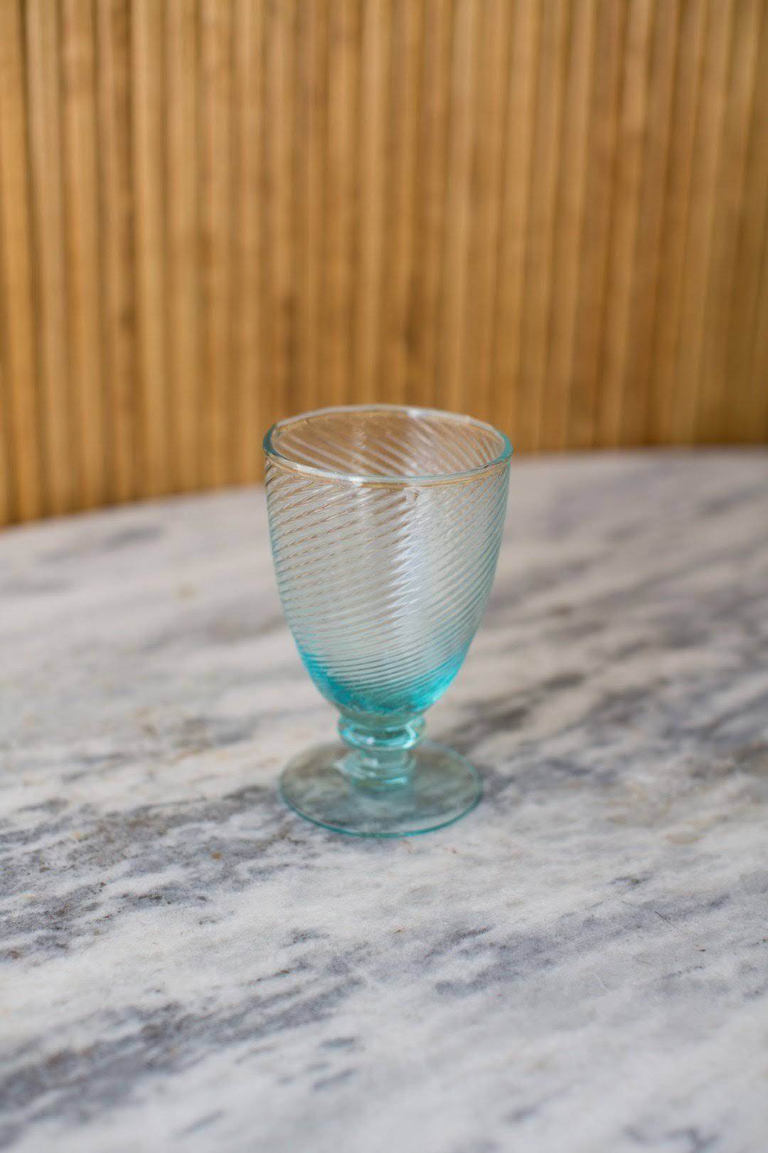 Set of 6 Recycled Water Glass N718