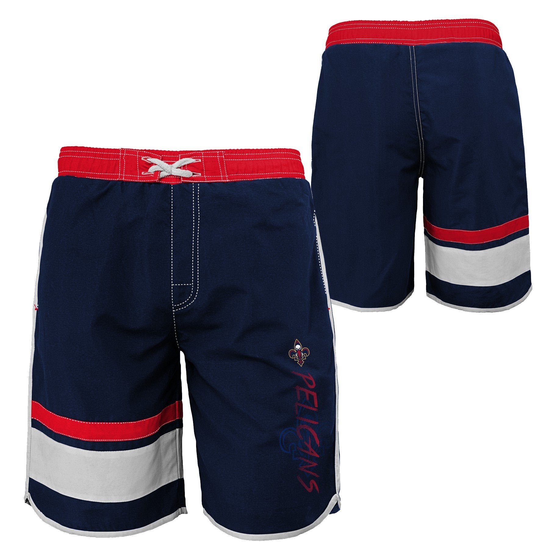 NBA Youth Boys Color Block Swim Trunks Q949
