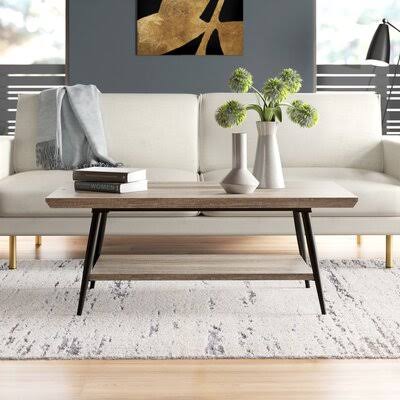 Canyon Gray Coffee Table with Storage Q41533