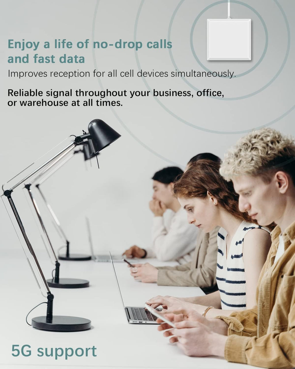 Cell Phone Signal Booster for 4G LTE & 5G N581