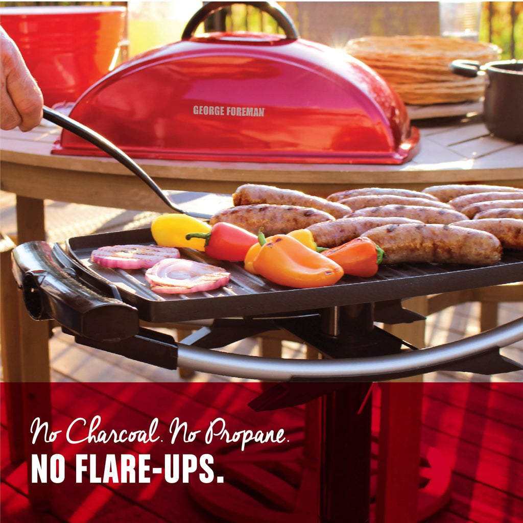 Red Rectangular Electric Grill U75042