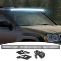 Roof 52" Curved LED Light Bar Mount Bracket Wire Kit D81357