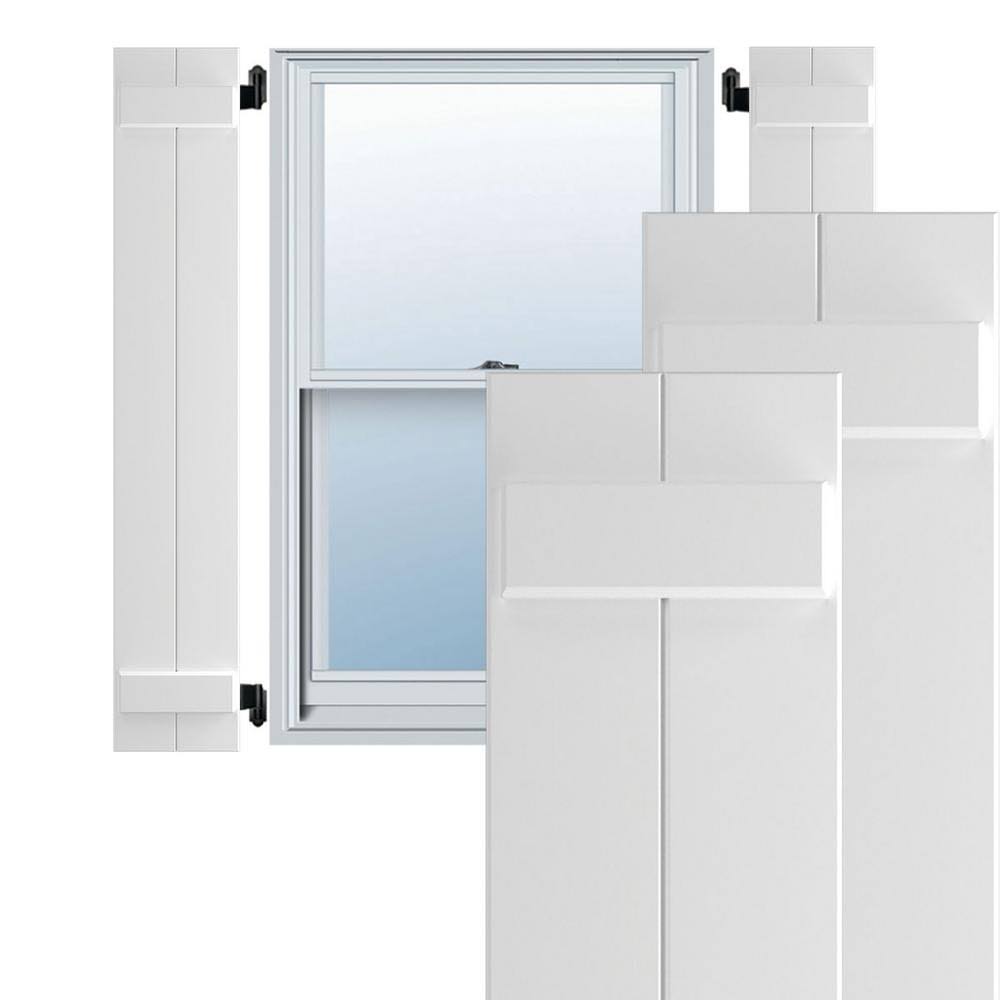 Composite Board-n-Batten Shutters (Per Pair) S21611