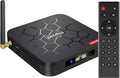 Android TV Box 4GB RAM 32GB ROM Quad-Core 4K H.265 USB3.0 Pack of 2 Q7717