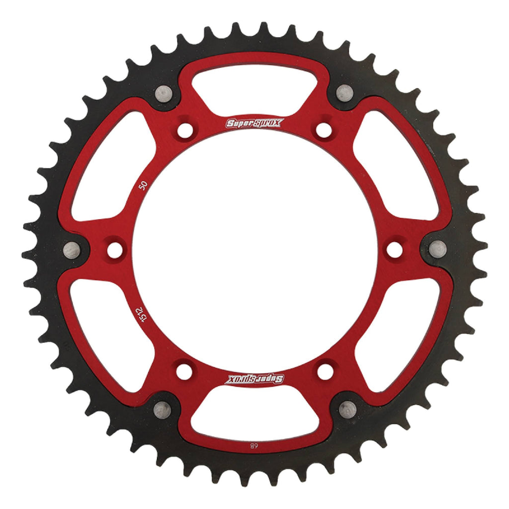 Red Stealth Sprocket 50T Chain Size 520 H709334